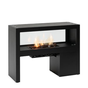COSIVISTA 120x45x90 black incl. backpanel
