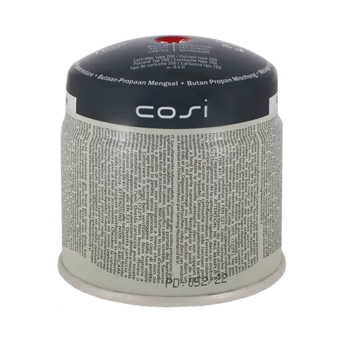 Cosi pierceable gas cartridge 190gr