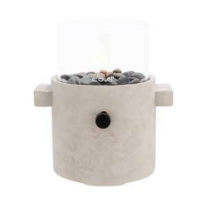 Cosiscoop Craft Gaslantaarn - L27xB21xH30cm Lichtgrijs
