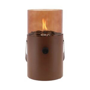 Cosiscoop Original gaslantaarn mocha brown - D 16 x H 30 cm