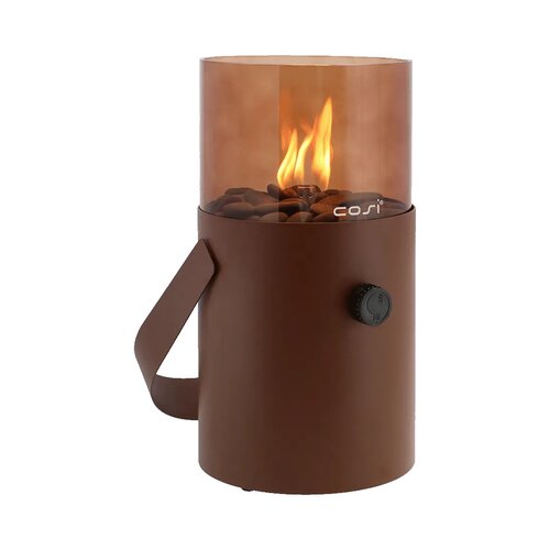 Cosiscoop Original gaslantaarn mocha brown - D 16 x H 30 cm - afbeelding 2