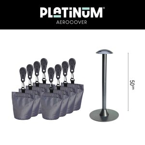 Cover support pole set - afbeelding 1