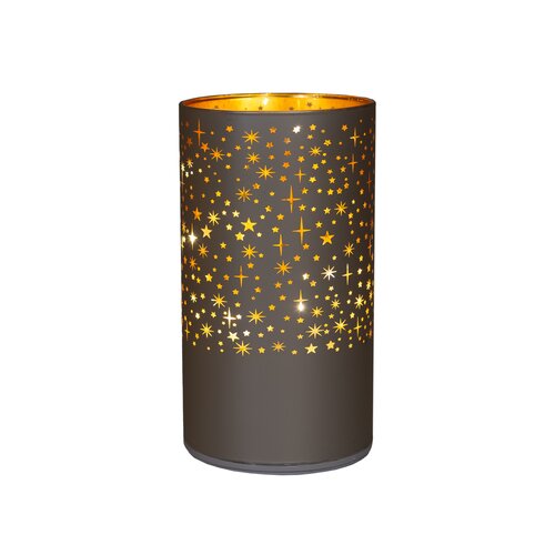 Cylinder glas ster draaiend chmpgn