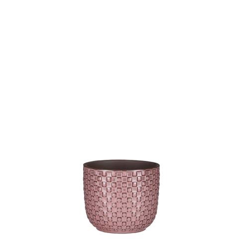 Daan pot rond l.roze - h9xd11cm