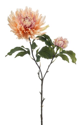 Dahlia spray peach 75cm