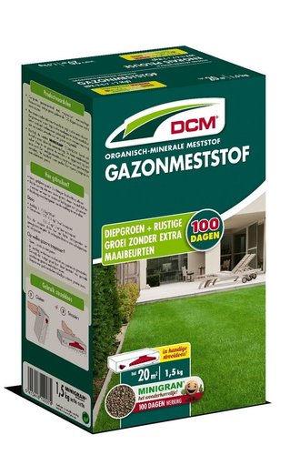 DCM Gazonmeststof (MG) (1,5kg) (SD)