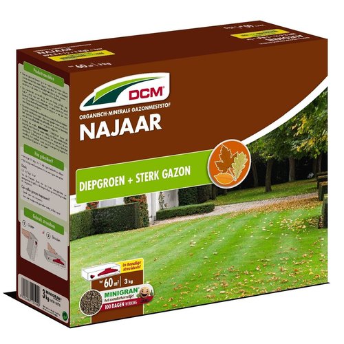 DCM Gazonmeststof Najaar (MG) (3kg) (SD)