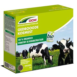 DCM Gedroogde Koemest (KR) (3 kg) (SD)