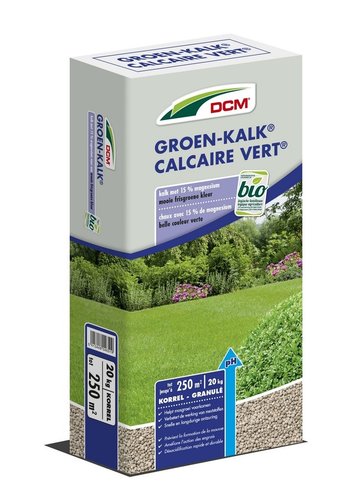 DCM Groen-kalk (K) (20 kg)