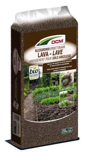 DCM Kleigrondverbeteraar Lava (K) (20 kg)