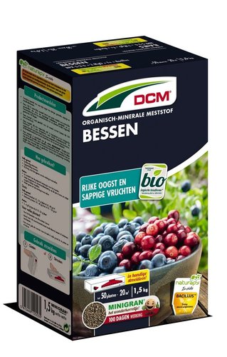 DCM Meststof Bessen (MG) (1,5kg) (SD)