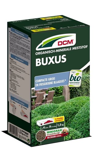 DCM Meststof Buxus (MG) (1,5kg) (SD)