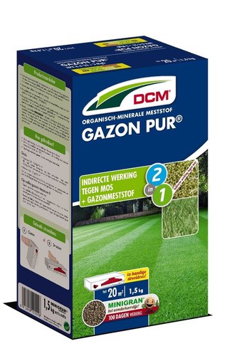 DCM Meststof Gazon Pur (MG) (1,5 kg) (SD)