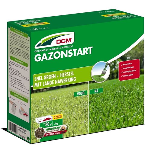 DCM Meststof Gazonstart (MG) (3kg) (SD)