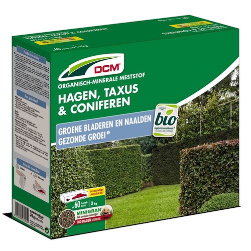 DCM Meststof Hagen, Taxus & Coniferen (MG) (3kg) (SD)