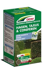 DCM Meststof Hagen, Taxus & Coniferen (MG) (1,5kg) (SD)