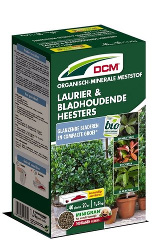 DCM Meststof Laurier & Bladhoudende Heesters