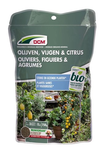 DCM Meststof Olijven, Vijgen & Citrus (MG) (0,75 kg) (SD)