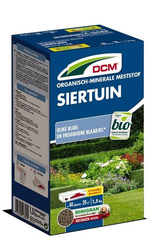 DCM Meststof Siertuin (MG) (1,5kg) (SD)