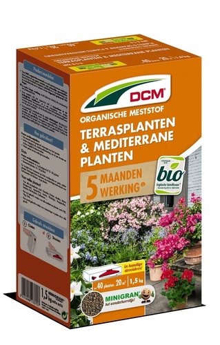 DCM Meststof Terras- & Mediterrane pl. (MG) (1,5 kg) (SD)