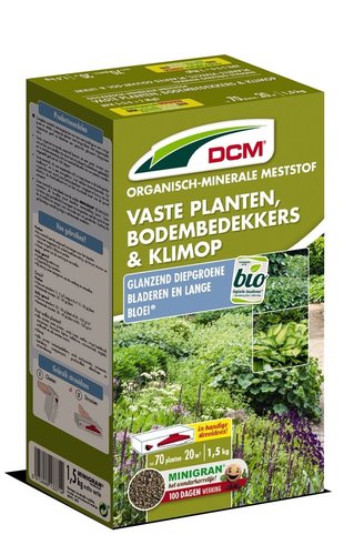 DCM Meststof Vaste pl. Klimop & Bodemb. (MG) (1,5kg) (SD)