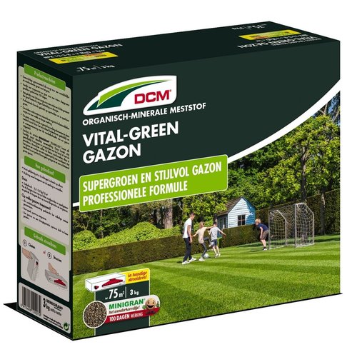 DCM Meststof Vital-Green Gazon (MG) (3 kg) (SD)