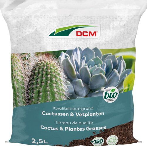 DCM Potgrond Cactussen & Vetplanten 2,5 L
