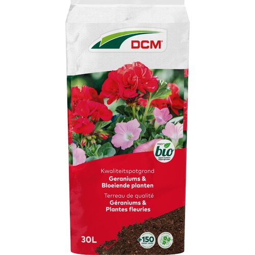 DCM Potgrond Geraniums & Bloeiende planten 30 L