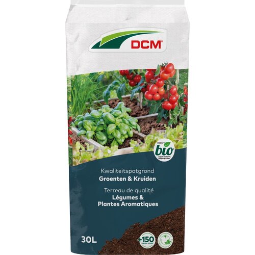 DCM Potgrond Groenten & Kruiden 30 L