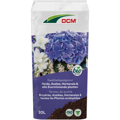 DCM Potgrond Heide, Azalea, Hortensia & alle Zuurminnende planten 30 L