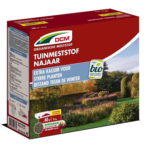DCM Tuinmeststof Najaar (MG) (3kg) (SD)