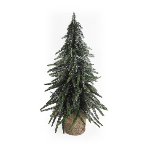 Deco kerstboom H45cm silver finish