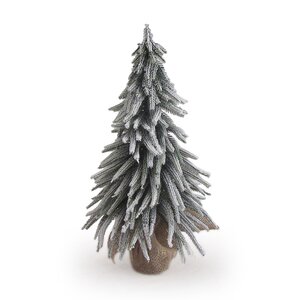 Deco kerstboom sneeuwfinish - H 45 cm