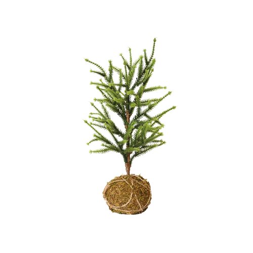 Deco kerstboom moskluit - H 44 cm - afbeelding 1