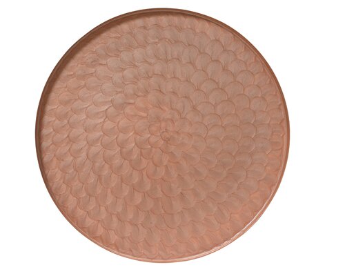 Decobord ijzer - D48cm Koper - afbeelding 2