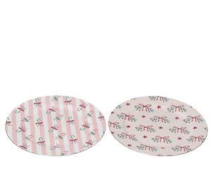 Decobord kunststof - D33cm - 2 Varianten - afbeelding 1