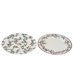 Decobord kunststof - D33cm Groen - 2 Varianten - afbeelding 1