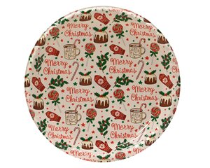 Decobord kunststof - D35,5cm Meerkleurig - afbeelding 2