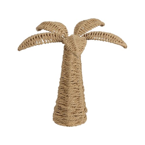 Decoratie palmboom riet - H 30 cm