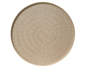 Decoratiebord ijzer - D48cm Ivoor - afbeelding 2