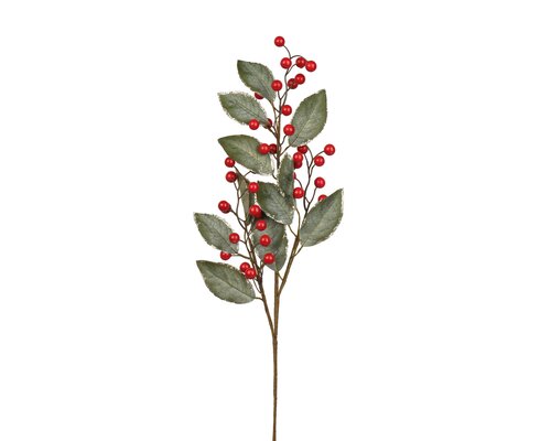 Decoratietak kunststof - B22xH69cm Rood