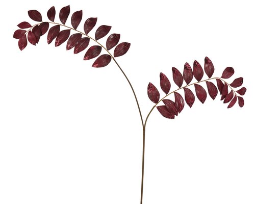 Decoratietak kunststof - H110cm Bordeauxrood