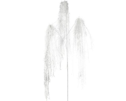 Decoratietak kunststof - H70cm Wit