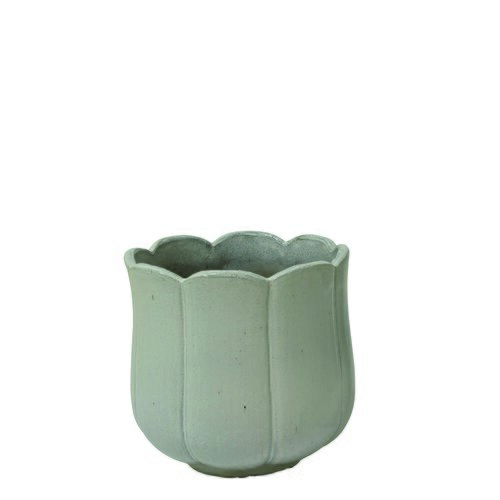 Decoris Bloempot Blossem - D24xH25cm Wit