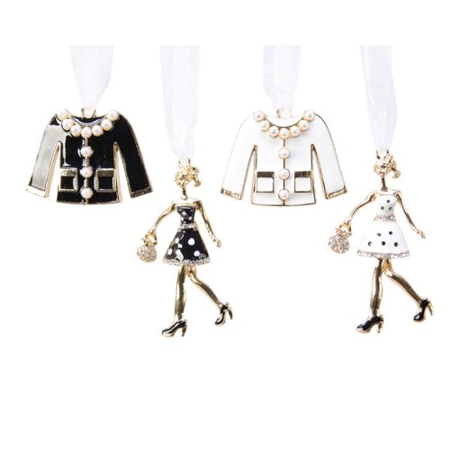 Decoris Figuur legering 4ass - Wit