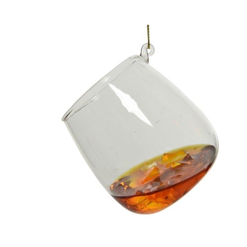 Decoris Glazen Ornament Whiskey Glas