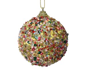 Kerstballen glas multi - D 8,0 cm