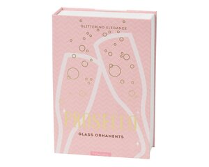 Decoris Kersthangers glas - D4,6xH14,1cm 3 stuks - afbeelding 1