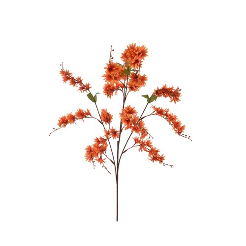 Decoris kersttak  oranje - L 36 x B 15 x H 103 cm