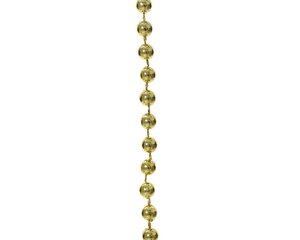 Decoris Kralenslinger kunststof - L10m Goud - afbeelding 2